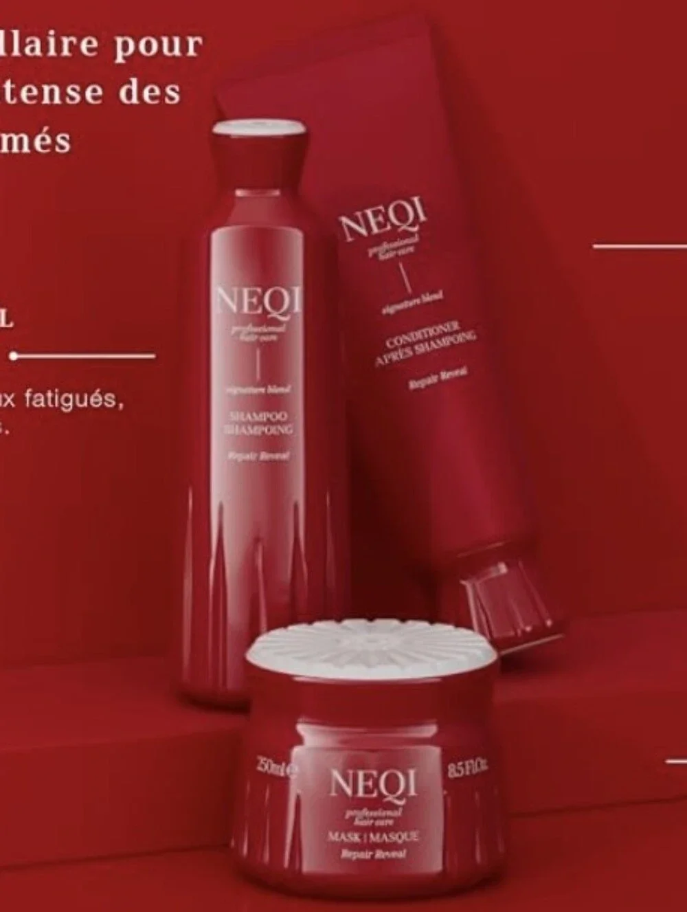 NEQI Repair Reveal Hair Care Set